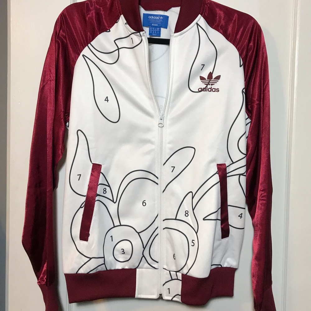 Adidas X Rita Ora satin bomber